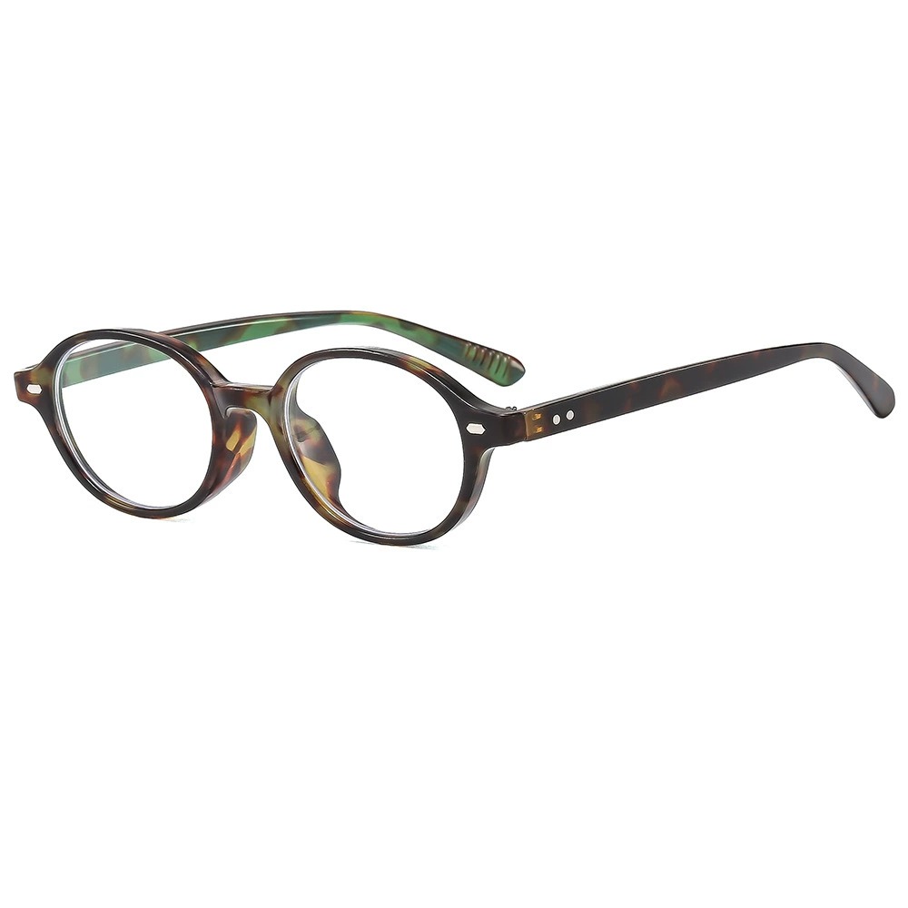 imgi_19_O1CN01vEkmje2FpXTXV3b7D_2218166688929-0-cib.jpg_.jpeg Tortoiseshell Small Frame Sunglasses - Vintage Oval Design, Premium Style UV Protection - Image 1